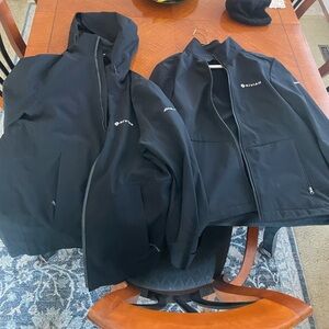 $150 Rivian Eddie Bauer Black shell  and removable fleece liner for Rivian Emp.